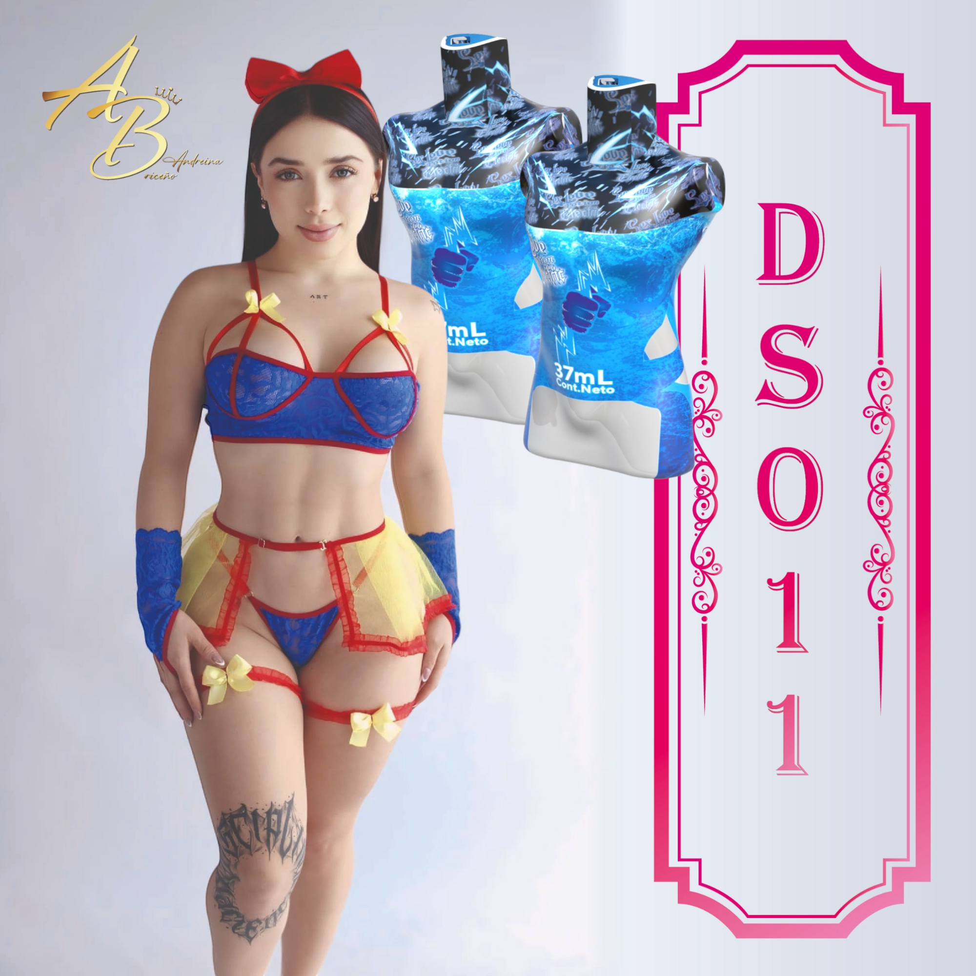 Disfraz Blanca Nieves + 02 Electri Cold